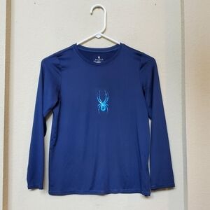 Spyder Boys Rashguard Shirt.  Size Medium (10-12)